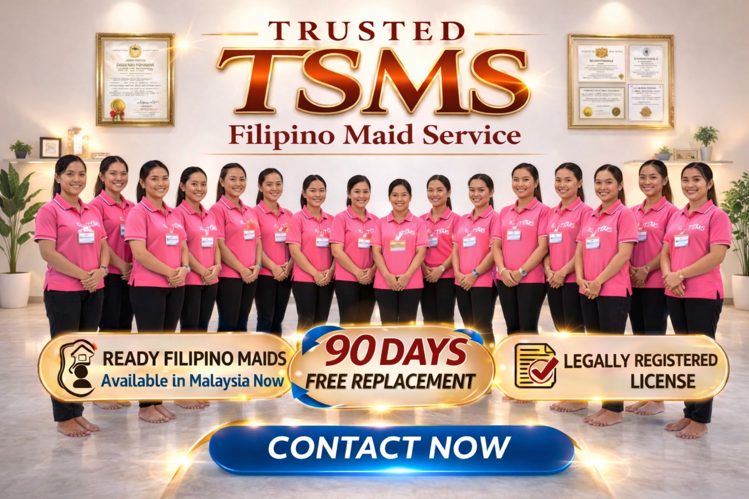 TSMS Filipino Maid Team